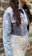 Load image into Gallery viewer, Foiled Vintage Denim Jacket - #3
