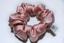 Load image into Gallery viewer, Large Sustainable Silk Scrunchie - Dusty Rose
