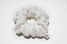 Load image into Gallery viewer, Large Velvet Scrunchie - White
