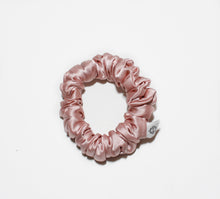 Load image into Gallery viewer, Small Sustainable Silk Scrunchie - Dusty Rose
