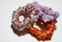 Load image into Gallery viewer, Small Sustainable Silk Scrunchie - Dusty Rose
