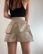 Load image into Gallery viewer, Diane Tailored Safari Shorts

