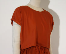 Load image into Gallery viewer, Bamboo Silk Pyjama Top - Paprika
